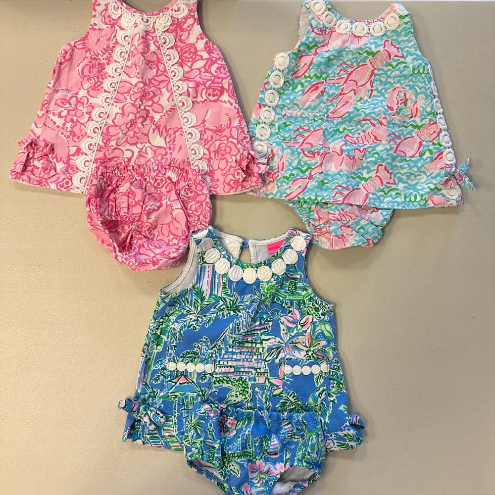 Colorful Baby Rompers Set